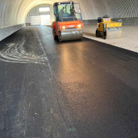 Асфальтирование территории склада  - Благострой - укладка брусчатки. Бетонные топпинговые полы. Асфальтирование.