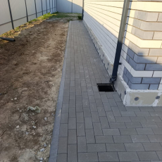 Примеры отмостки здания под ключ